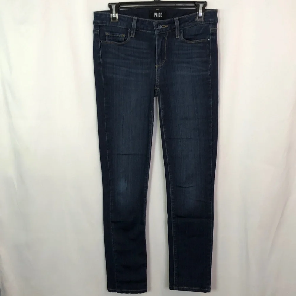 Paige Women's Skyline Skinny Blue Jeans Size 27